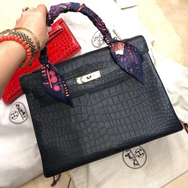 Сумка женская KELLY Croc Hermes LUX-34761