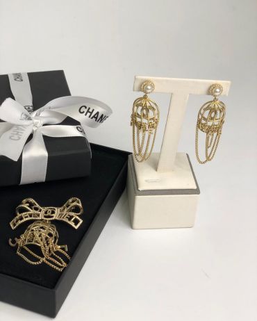 Серьги  Chanel LUX-35376