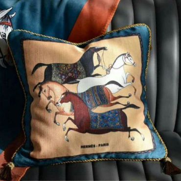 Наволочка для декоративной подушки  Hermes LUX-35460