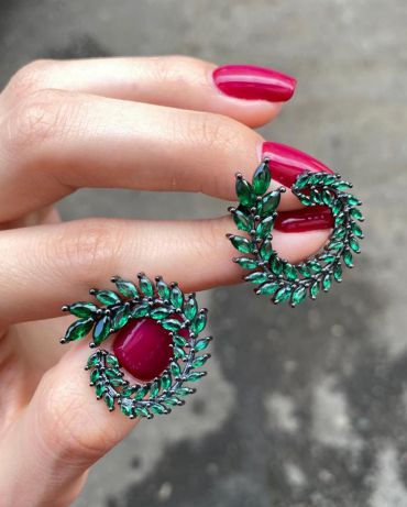 Серьги  LUX-35908