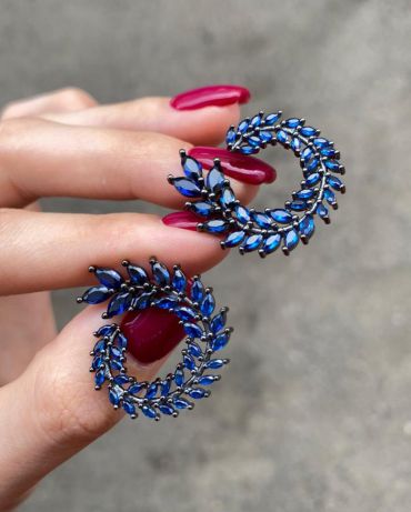 Серьги  LUX-35909