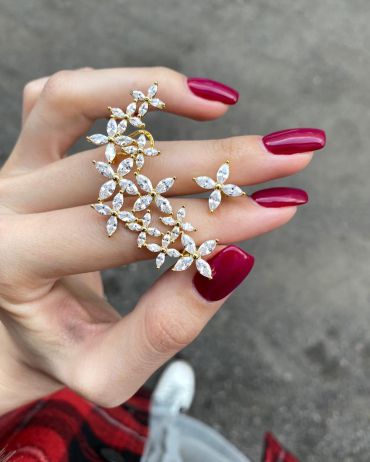 Серьги  LUX-35896