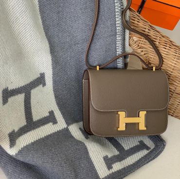 Conctance 23 cm, Epsom, Color Feu Hermes LUX-36804