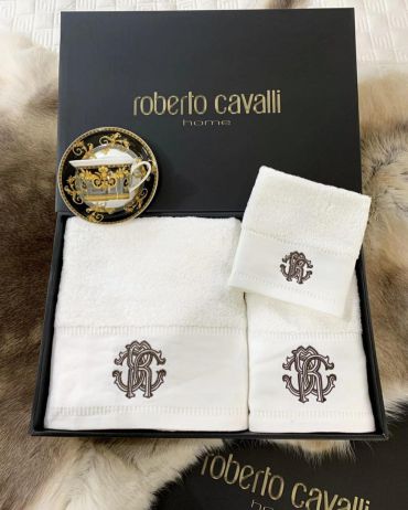 Комплект из 3-х полотенец Roberto Cavalli LUX-37681