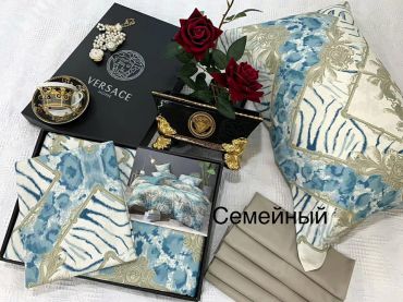 Комплект постельного белья  Versace LUX-37645