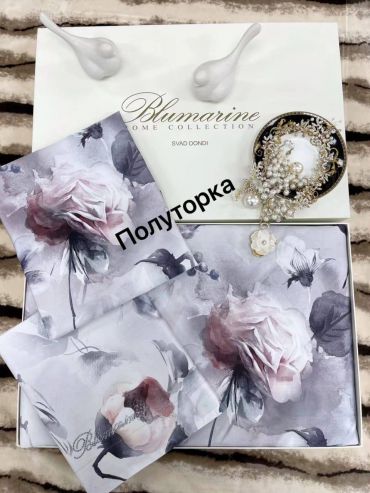 Комплект постельного белья полуторка Blumarine LUX-84383