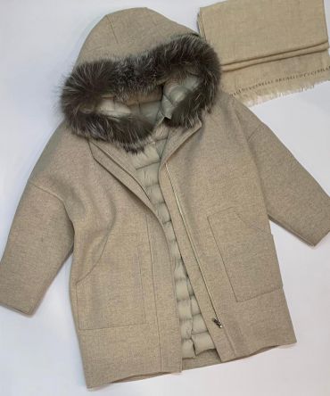 Двухстороннее пальто Loro Piana LUX-38197