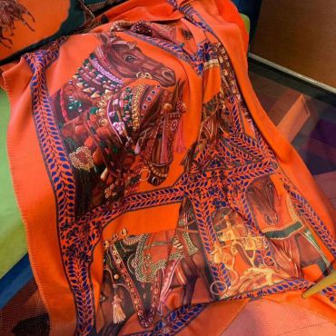  Плед Hermes LUX-38689