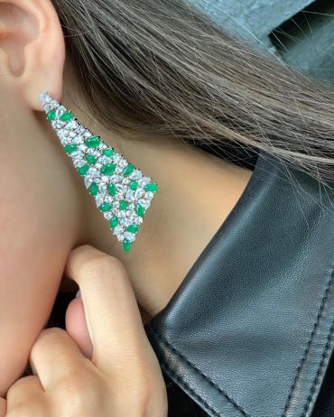  Серьги  LUX-38752