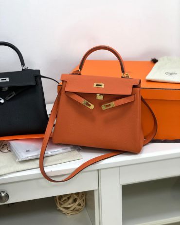 Сумка женская Kelly 25 cm, Color Terre Battue  Hermes LUX-38794