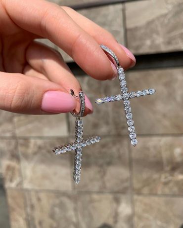 Серьги  LUX-39211