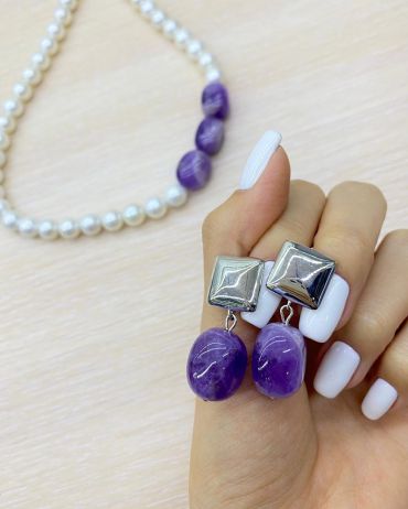 Серьги  LUX-39408