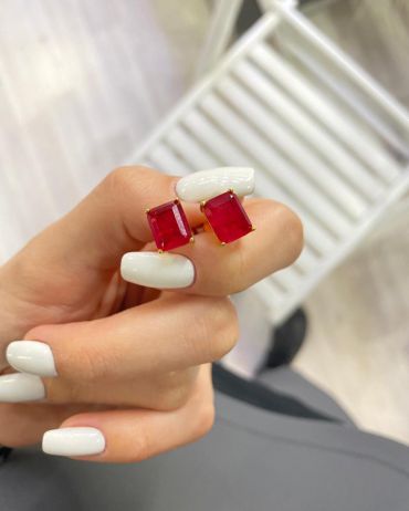 Серьги  LUX-39520