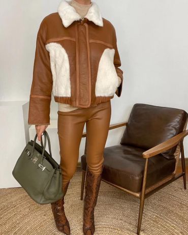 Дубленка Hermes LUX-39586