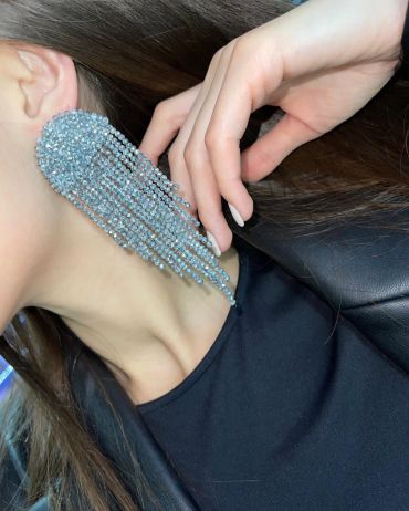 Серьги  LUX-40731