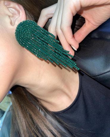 Серьги  LUX-40730