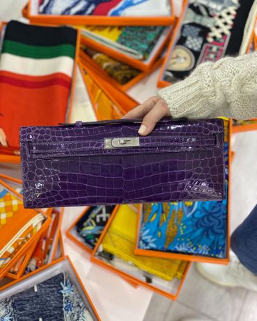  КЛАТЧ KELLY CUT Croc Hermes LUX-41112