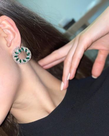 Серьги  LUX-41152