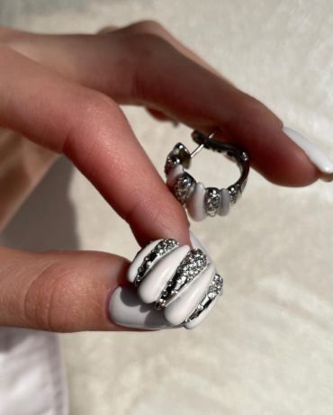 Серьги  LUX-43148