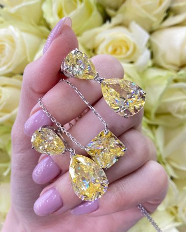 Серьги  LUX-44535