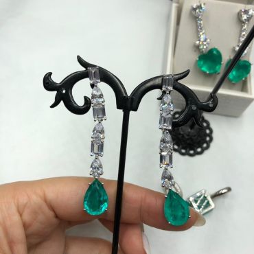 Серьги  LUX-45793