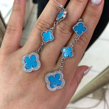 Серьги  LUX-45829