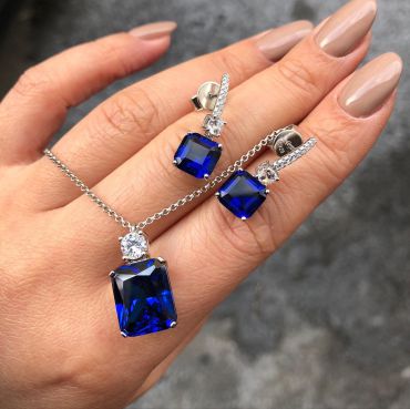 Серьги  LUX-46027