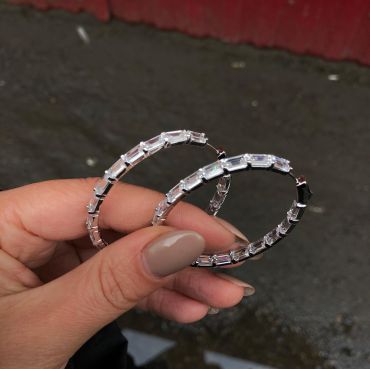 Серьги  LUX-46198