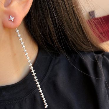 Серьги  LUX-47565