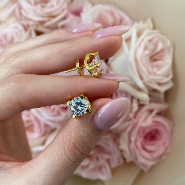 Серьги   LUX-29871