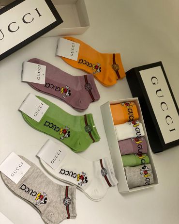 Комплект из 5 пар носков Gucci LUX-30976