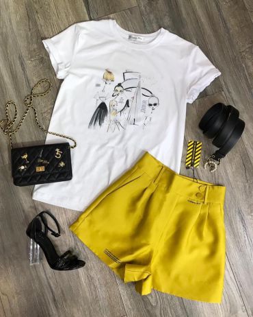 Футболка женская Christian Dior LUX-14961