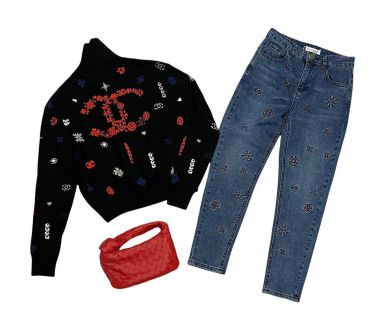 Джинсы Chanel LUX-60162