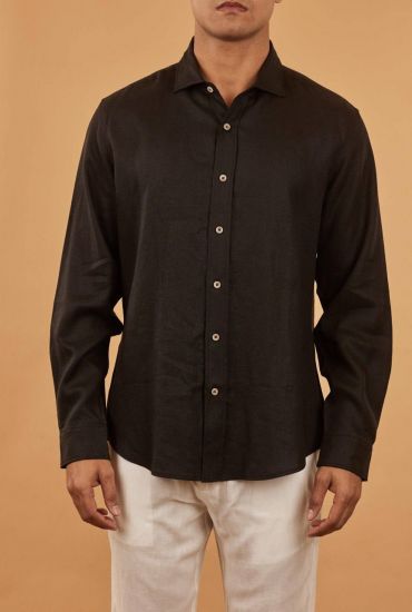 Льняная рубашка Mand  LUX-117223