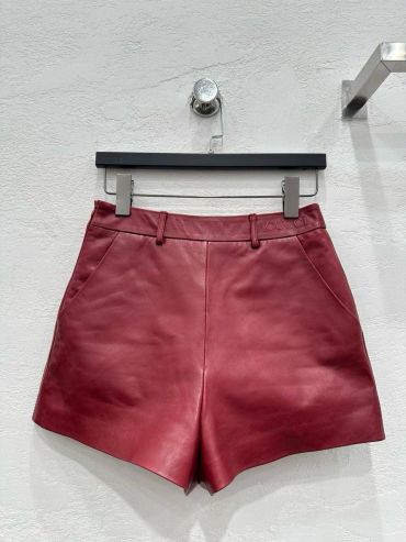 Кожаные шорты  Gucci LUX-117616