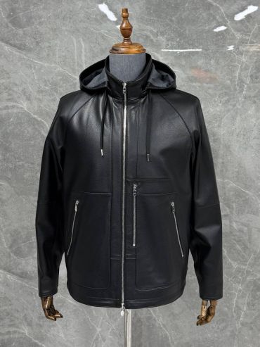 Куртка кожаная Hermes LUX-117646