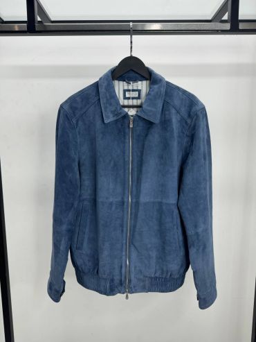 Куртка из натуральной замши Brunello Cucinelli LUX-122001