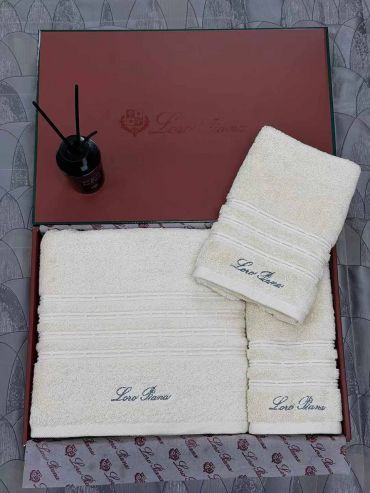 Комплект из 3-х полотенец  Loro Piana LUX-132555
