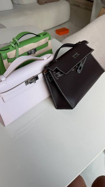 Сумка женская Kelly Pochette Hermes LUX-133478