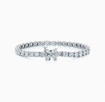 Браслет с природными бриллиантами  Tiffany&Co LUX-134835
