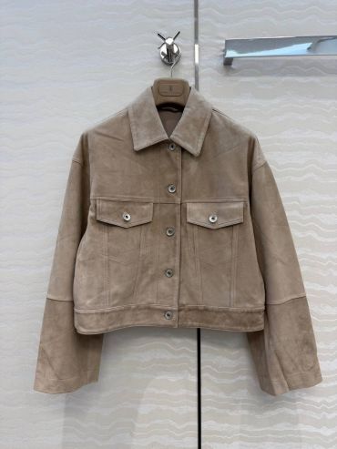 Замшевая куртка Brunello Cucinelli LUX-136137
