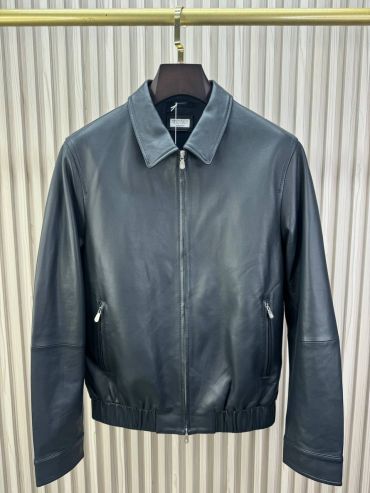 Куртка из натуральной кожи Brunello Cucinelli LUX-136172