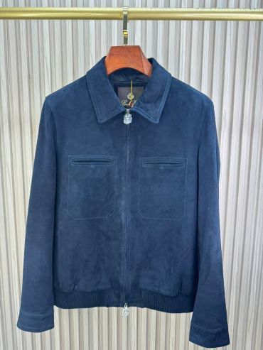 Замшевая куртка Loro Piana LUX-137340