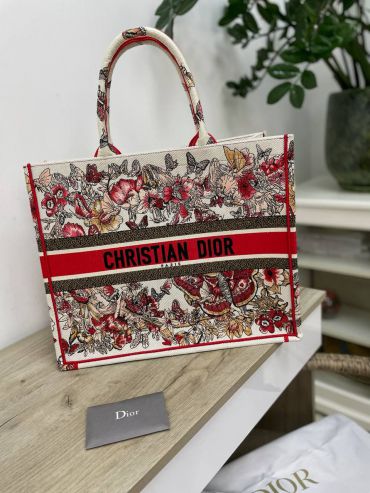  Сумка женская   Book Tote Toile de Jouy 36см Christian Dior LUX-62833