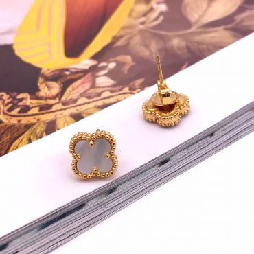 Серьги-пусеты Van Cleef LUX-74584