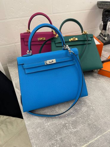 Сумка женская Kelly 25 cm, Epsom Hermes LUX-104153