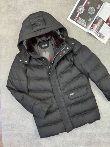Пуховик кашемировый Kiton LUX-124051