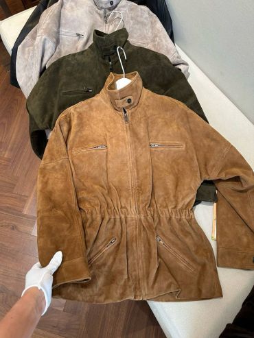 Замшевая куртка The Row LUX-125098