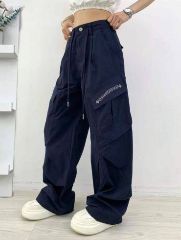 Брюки CHROME HEARTS LUX-133236