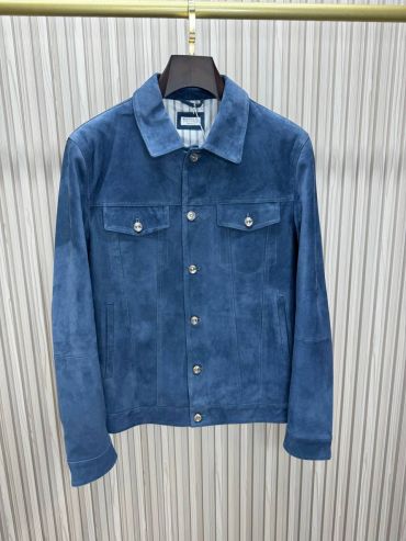 Замшевая куртка Brunello Cucinelli LUX-135098